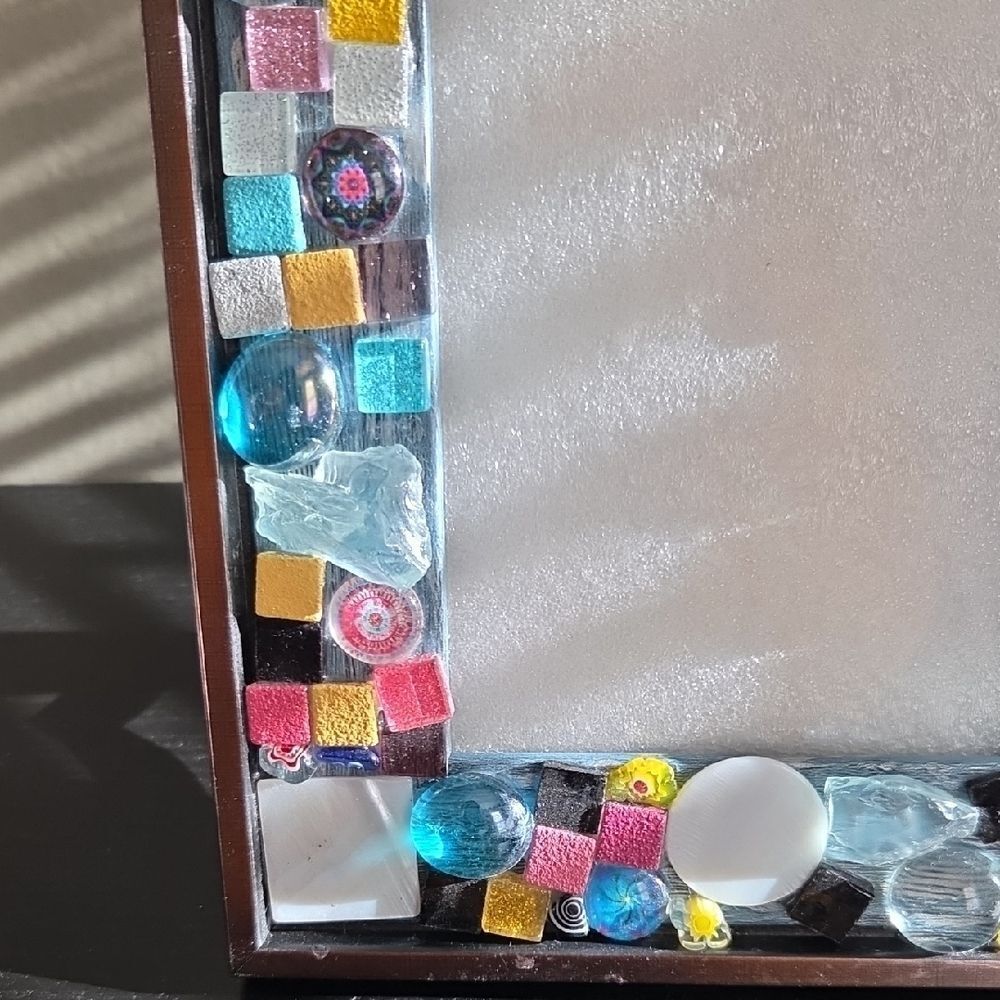 Colorful Mosaic Photo Frame - Picture 3 of 8